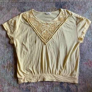 Lucky light cap sleeve tee